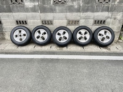 JDM Toyota Genuine Old Car Wheels 145.5J JPCD114.3 4-hole Offset 27 fo No Tires