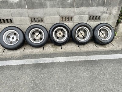 JDM Toyota Genuine Old Car Wheels 145.5J JPCD114.3 4-hole Offset 27 fo No Tires - Image 4