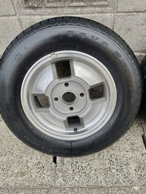 JDM Toyota Genuine Old Car Wheels 145.5J JPCD114.3 4-hole Offset 27 fo No Tires - Image 10