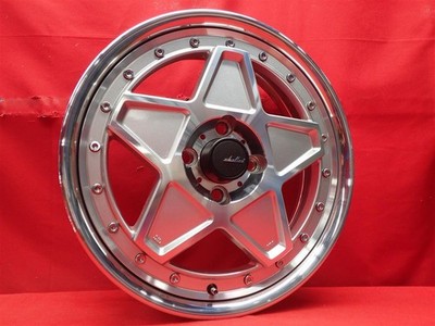 JDM Used KYOHO AME SHALLEN STAR wheels 4Book 5.5J 16PCD100 4x45 bolt p No Tires - Image 2