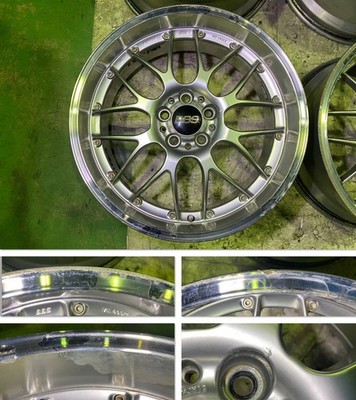 JDM Lightweight forged BBS RS-GT RSGT 19RS920H 8.5J +30 RS921H 9.5J +3 No Tires - Image 2