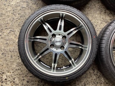 JDM M9569 Custom Kei car with deep-dish D.O.S DEEP RIVAGE 5.5J +48 100 No Tires - Image 2
