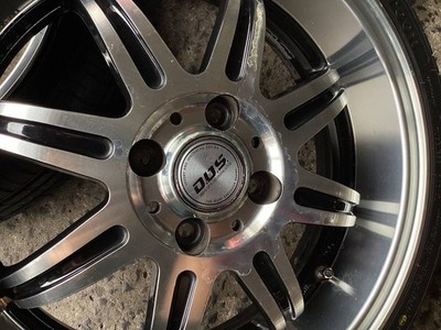 JDM M9569 Custom Kei car with deep-dish D.O.S DEEP RIVAGE 5.5J +48 100 No Tires - Image 7