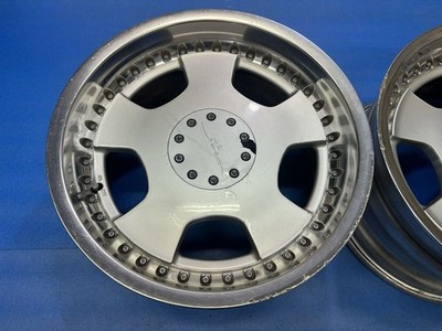 JDM Rare WORK HINODEX STERN 1818X9.5JJ +38 PCD 114.3/5H Used 2-Book De No Tires - Image 2