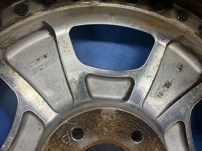 JDM Rare WORK HINODEX STERN 1818X9.5JJ +38 PCD 114.3/5H Used 2-Book De No Tires - Image 10