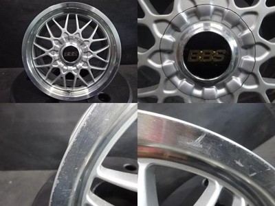 JDM PCD114.3/5HBBS RG170168J +35Rare Crown Silvia Mark II RX-7 Out of No Tires - Image 2