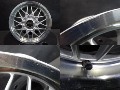 JDM PCD114.3/5HBBS RG170168J +35Rare Crown Silvia Mark II RX-7 Out of No Tires - Image 3