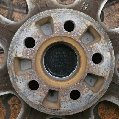 JDM Rare Genuine VW BBS RS771 166.5J +42 PCD100 4Book Golf Prius Sient No Tires - Image 4