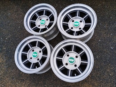 JDM Deep rim Hayashi Street wheels 136.5J/7J 4-hole PCD 114.3 rare siz No Tires - Image 3