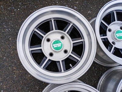 JDM Deep rim Hayashi Street wheels 136.5J/7J 4-hole PCD 114.3 rare siz No Tires - Image 8