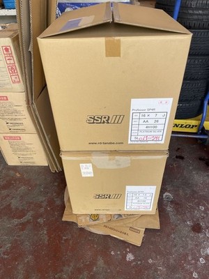 JDM SSR SP4R 7j 7.5j 4H100 Professor 4Book Set Deep Rim No Tires - Image 6