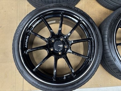 JDM ADVAN Racing RZ II 8.5J +38 + MINERVA RADIAL F205 245/35R19 4-piec No Tires - Image 5