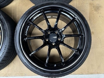 JDM ADVAN Racing RZ II 8.5J +38 + MINERVA RADIAL F205 245/35R19 4-piec No Tires - Image 6