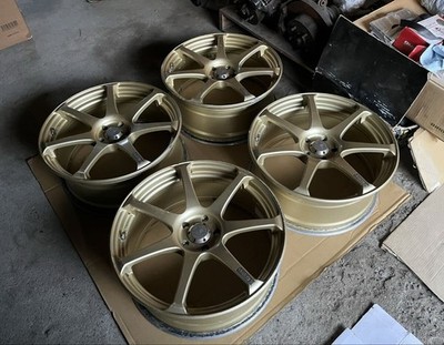 JDM Yokohama ADVAN AVS Model T7 18-inch wheels 7.5j +50 offset PCD 100 No Tires - Image 2