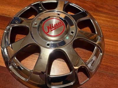 JDM Hino Wheel Caps Set of 4 Black Plated No Tires - Image 4