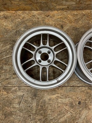 JDM RareENKEI RPF1 17x7J +43 PCD100 4-hole 4H lightweight Fits Civic Ro (No Tires) - 画像 (2)