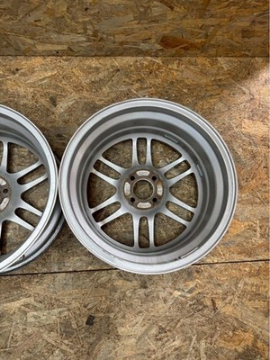 JDM RareENKEI RPF1 17x7J +43 PCD100 4-hole 4H lightweight Fits Civic Ro (No Tires) - 画像 (6)