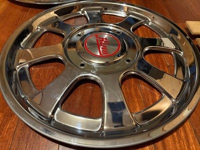 JDM Hino Wheel Caps Set of 4 Black Plated No Tires - Image 5