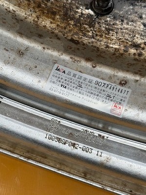 JDM WORK GNOSIS GS-1 208.5J +50 PCD 114.3 Suitable for Alphard Vellfir No Tires - Image 8