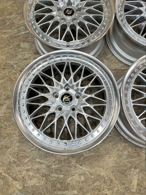 JDM Rare WORK VS-XV 188J +40 PCD114.3 5-hole 5H Fits Silvia Skyline JZ No Tires - Image 2