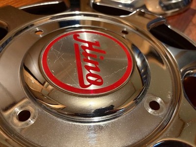 JDM Hino Wheel Caps Set of 4 Black Plated No Tires - Image 8