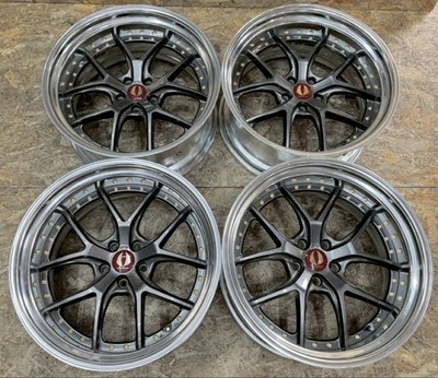 JDM Rare AIMGAIN GTM 20x10J-1 10J-10 PCD114.3 5-hole 5H Fits Crown Alph (No Tires)