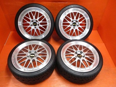 JDM S4BBS LM220 DS 198.5J +43 PCD114.3 5H NITTO NEO GEN 245/35R19 Used No Tires