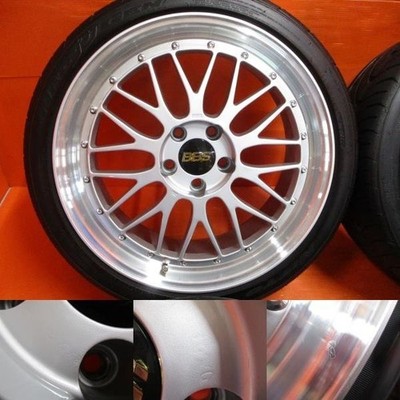 JDM S4BBS LM220 DS 198.5J +43 PCD114.3 5H NITTO NEO GEN 245/35R19 Used No Tires - Image 2