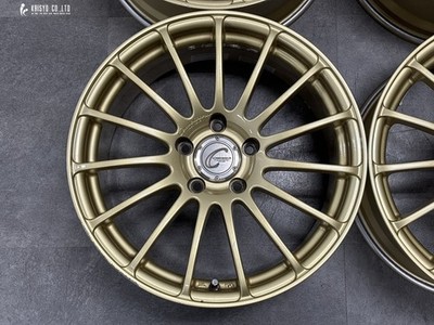 JDM Excellent Condition Connoisseur No.151C 17in 8J +40 PCD114.3 4-Wheel Set (No Tires) - 画像 (3)