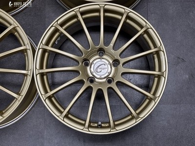 JDM Excellent Condition Connoisseur No.151C 17in 8J +40 PCD114.3 4-Wheel Set (No Tires) - 画像 (4)
