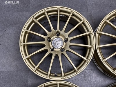 JDM Excellent Condition Connoisseur No.151C 17in 8J +40 PCD114.3 4-Wheel Set (No Tires) - 画像 (5)