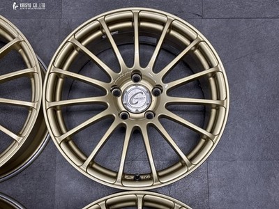 JDM Excellent Condition Connoisseur No.151C 17in 8J +40 PCD114.3 4-Wheel Set (No Tires) - 画像 (6)