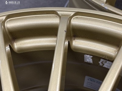 JDM Excellent Condition Connoisseur No.151C 17in 8J +40 PCD114.3 4-Wheel Set (No Tires) - 画像 (8)