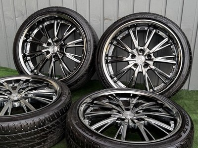 JDM Anello Clay Toss 20-inch wheels / tires 20x8.5J +28/20x9.5J +35 PC (No Tires)
