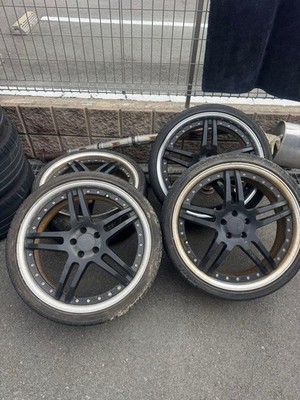 JDM WORK 19-inch aluminum wheels 4-piece set Gnosis GS2 PCD100 No Tires