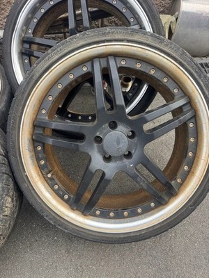 JDM WORK 19-inch aluminum wheels 4-piece set Gnosis GS2 PCD100 No Tires - Image 3