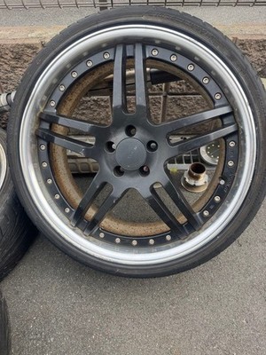 JDM WORK 19-inch aluminum wheels 4-piece set Gnosis GS2 PCD100 No Tires - Image 4