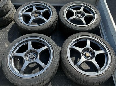 JDM 17-inch tire and wheel set 4-book sports car minivan sedan No Tires