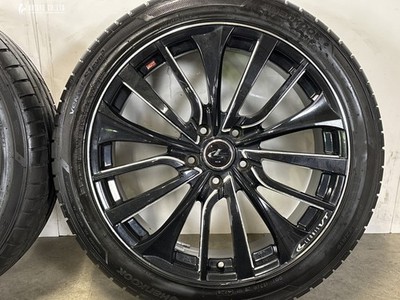 JDM Excellent Tread Condition Weds LEONIS VT 19in 7.5J +53 PCD114.3 Ve No Tires - Image 3