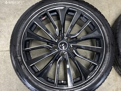 JDM Excellent Tread Condition Weds LEONIS VT 19in 7.5J +53 PCD114.3 Ve No Tires - Image 4