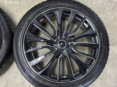 JDM Excellent Tread Condition Weds LEONIS VT 19in 7.5J +53 PCD114.3 Ve No Tires - Image 5