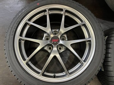 JDM SALE Finished Genuine WRX STI BBS forged wheels 188.5J ET55 114.3/ No Tires - Image 4
