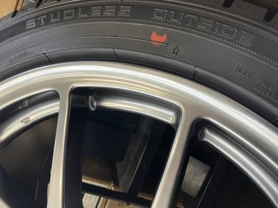 JDM SALE Finished Genuine WRX STI BBS forged wheels 188.5J ET55 114.3/ No Tires - Image 10