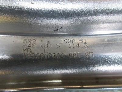 JDM W339WORK Gnosis & NITTO 4Book F:8.5J +48 225/35R19 R:9.5J +40 235/ No Tires - Image 5