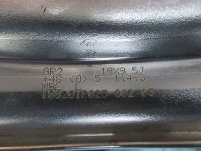 JDM W339WORK Gnosis & NITTO 4Book F:8.5J +48 225/35R19 R:9.5J +40 235/ No Tires - Image 6