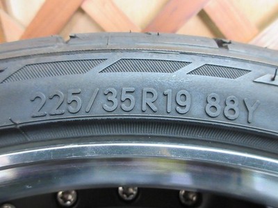 JDM W339WORK Gnosis & NITTO 4Book F:8.5J +48 225/35R19 R:9.5J +40 235/ No Tires - Image 9