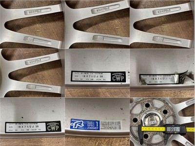 JDM RAYS GLAVORAGE 57 EXTREME 4Book 187.5J +50 PCD100 5H Rays Wheel On No Tires - Image 7