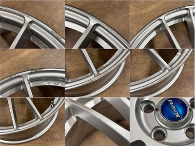 JDM RAYS GLAVORAGE 57 EXTREME 4Book 187.5J +50 PCD100 5H Rays Wheel On No Tires - Image 9
