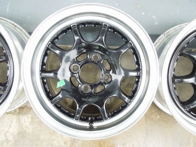 JDM Rare original vintage ultra-lightweight Sprint Hart 100/4H 14-inch No Tires - Image 5