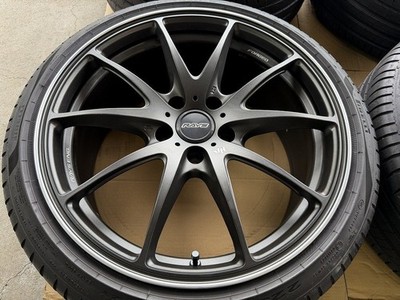 JDM No curb rash. 4-Book. Rays RAYS VOLKRACING G25 8.5J +42 5H-112 for No Tires - Image 3